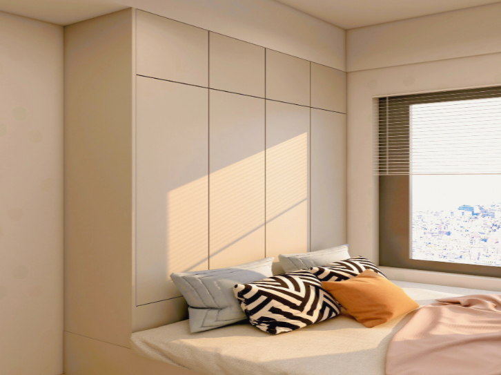 全屋定制 原木色 兒童房設(shè)計(jì)