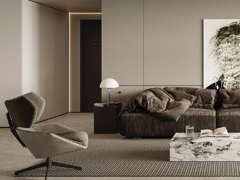 現代極簡意式輕奢設計