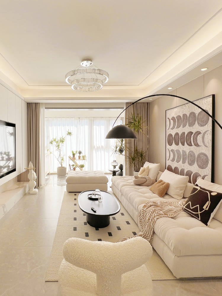 溫柔治愈的現(xiàn)代奶油風(fēng)——沉浸在家的每個角落