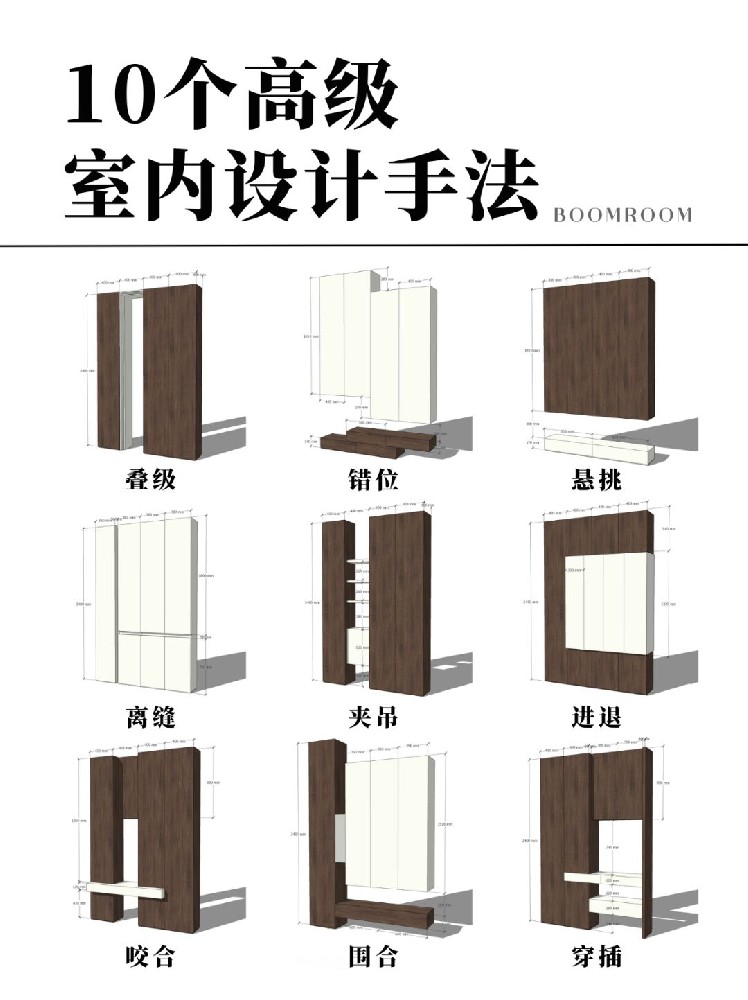 10個高級室內(nèi)柜體設(shè)計手法??碼住